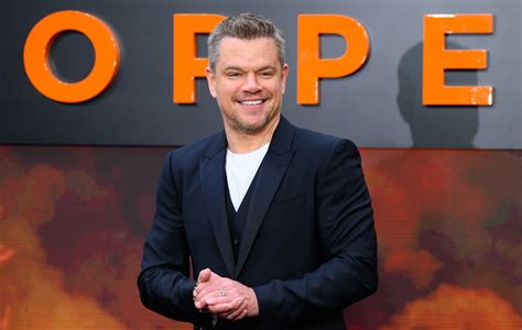 Matt Damon Planeaba Tomarse Un Descanso De La Actuación Antes De Que