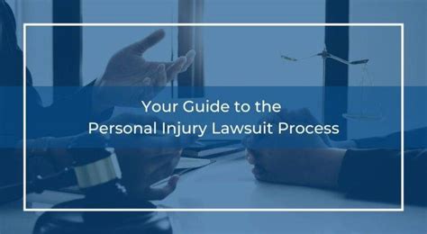 Your Guide To The Personal Injury Lawsuit Process