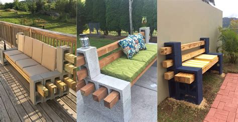 Top 40 DIY Cinder Block Outdoor Bench - Engineering Discoveries