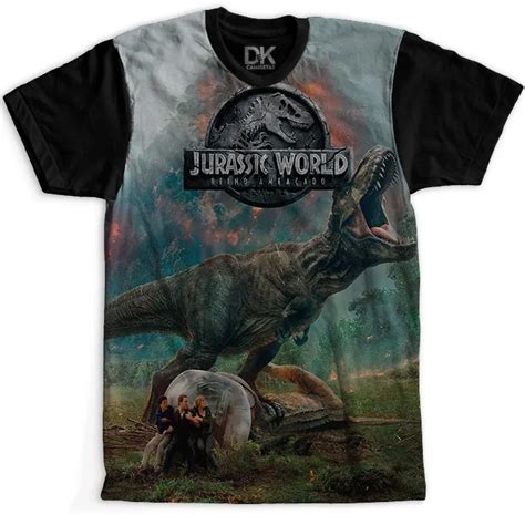 Dekcamisetas Camiseta Jurassic World