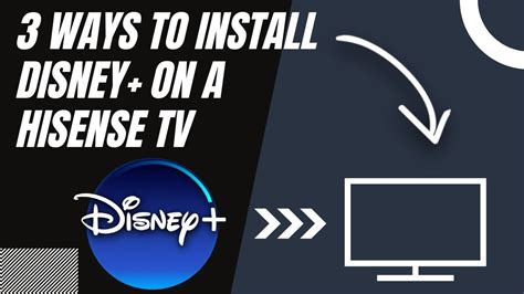 How To Install Disney Plus On Any Hisense Tv 3 Different Ways Youtube