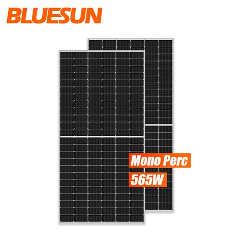 Membeli Bluesun MBB Half Cell Monocrystalline 560watt Panel Surya 560w