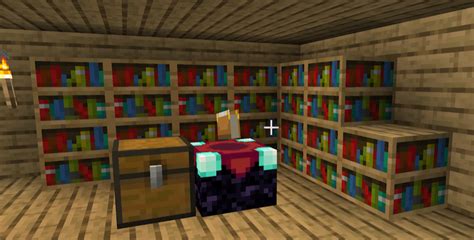 エンチャント効果最大化に必要な、本棚15個の配置・材料数まとめ 0からのminecraft