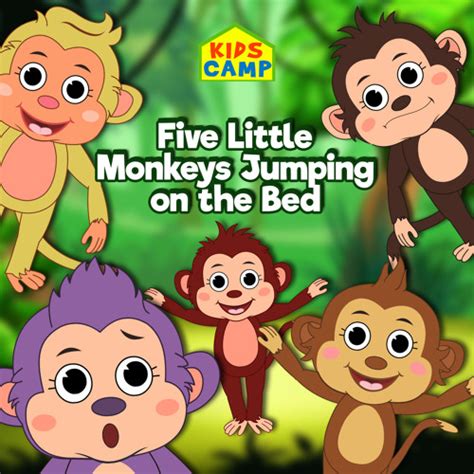 Stream Five Little Monkeys Jumping on the Bed by Kidscamp | Listen ...