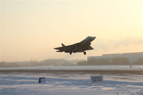 Fourth Prototype Of The Fifth Generation T Pak Fa Fighter Aircraft