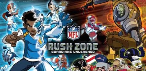 Nicktoons Nfl Rush Zone Season Score For Half Hour Episodes