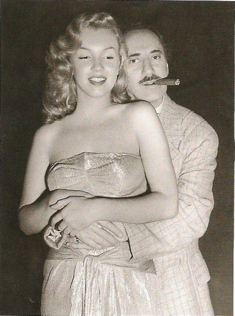 Marilyn Monroe And Groucho Marx On Set Of Love Happy” 1949 David