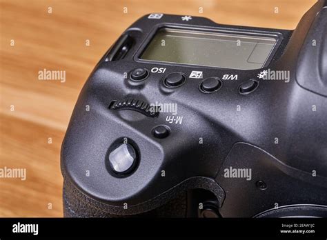 DSLR camera detail Stock Photo - Alamy