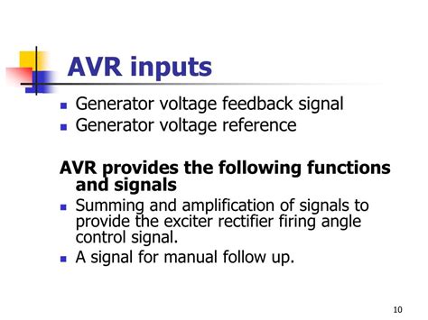 Ppt Automatic Voltage Regulator Avr Powerpoint Presentation Free