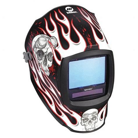 Miller Electric Auto Darkening 4 Arc Sensors Welding Helmet 40cn02