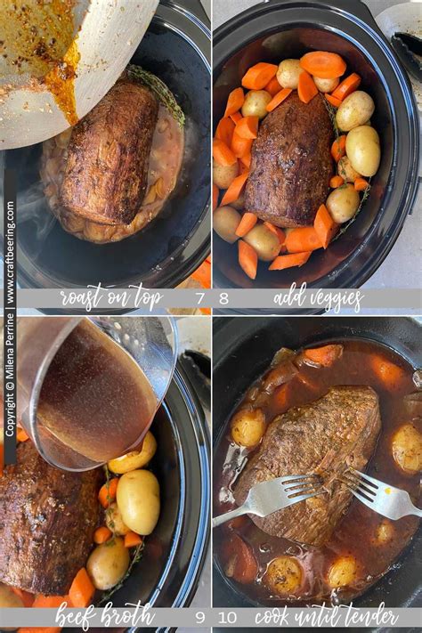 Eye Of Round Pot Roast Slow Cooker Or Dutch Oven Slow Cooker Roast