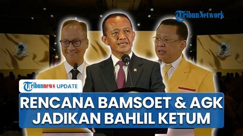 Bamsoet Agus Gumiwang Ngalah Kompak Dukung Bahlil Jadi Calon Ketum