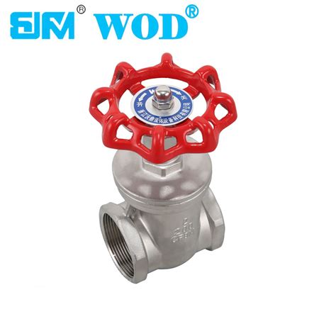 Stainless Steel Industrial Screwed Female Thread Gate Valve China