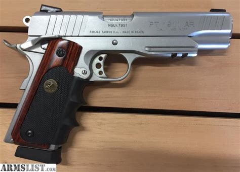 ARMSLIST For Sale Taurus PT1911 AR STAINLESS 45 ACP