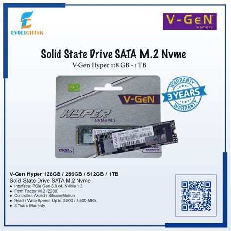 Jual V Gen Hyper Ssd M Nvme Pcie Ssd M Nvme Storage Gb