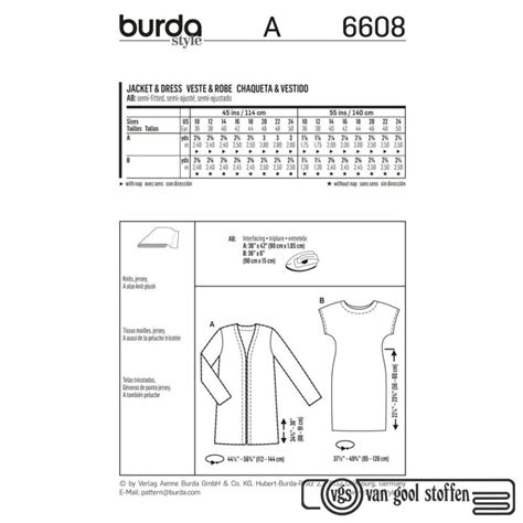 Burda Jurk Met Een Ronde Hals En Een Vest Super Easy