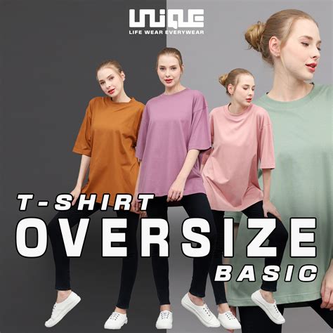 Rekomendasi Toko Kaos Polos Oversize Di Shopee