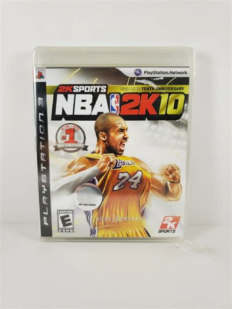 Nba 2k10 Sony Playstation 3 2009 Like New With Booklet