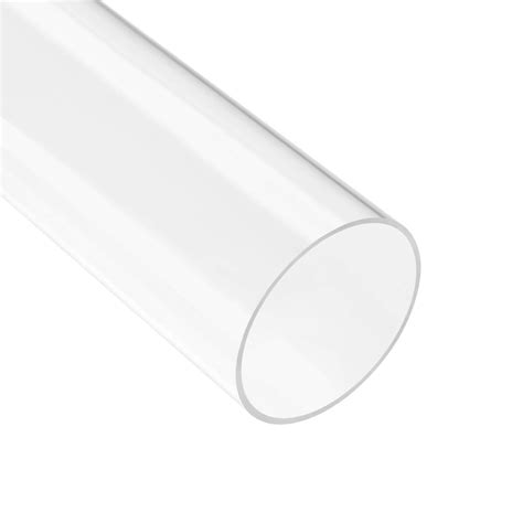 Snapklik Uxcell Clear Rigid Acrylic Pipe 46mm