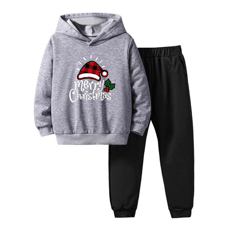 Boys Sweatsuit Warm Baby Boy Winter Clothes 18-24 Months Tight Fit Thanksgiving Outfit Boy ...