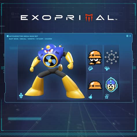 Exoprimal Набор Mega Man для Знахаря