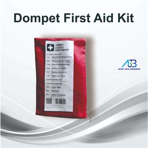 Jual Dompet First Aid Kit P K Onemed Lengkap Dengan Isi Shopee