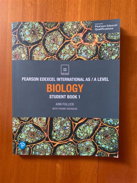 Pearson Edexcel International Asa Level Biology Student Book 1 興趣及遊戲