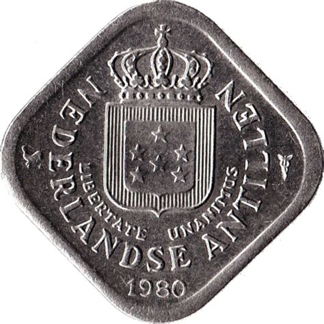 5 Cents Juliana Beatrix Netherlands Antilles Numista