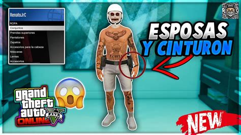 Esposas Cintur N Basurero En Cualquier Conjunto En Gta Online