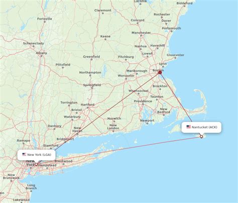 Flights From New York To Nantucket Lga To Ack Flight Routes