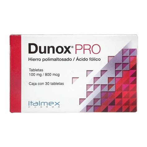 Dunox Pro Mg Mcg Tabletas Walmart