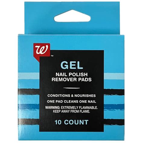 Walgreens Beauty Gel Nail Polish Remover Pads Walgreens