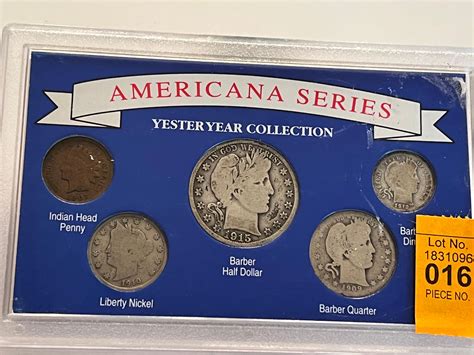 Lot Americana Series Barber Set