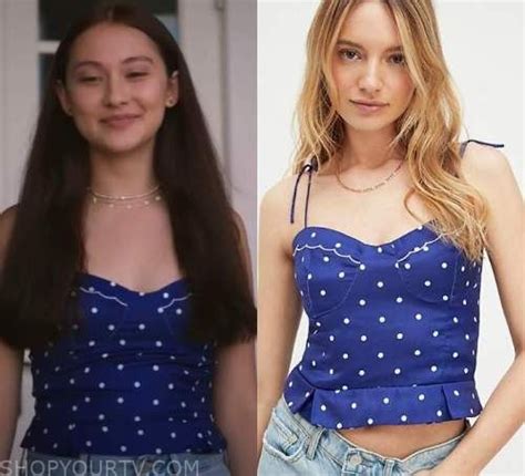 The Summer I Turned Pretty Season 1 Episode 5 Bellys Polka Dot Top In