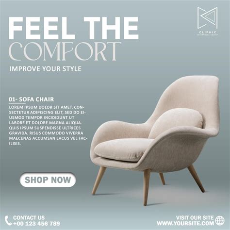 Premium Psd Premium Psd Modern Furniture Social Media Post Design