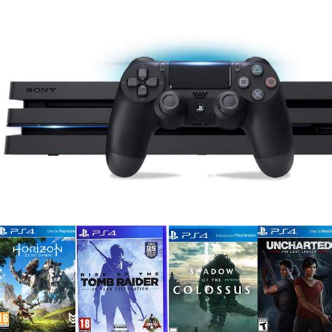 PS4 PRO 4K BUNDLE – Games and Virtual Reality Rental