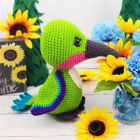 Crochet Hummingbird - Etsy