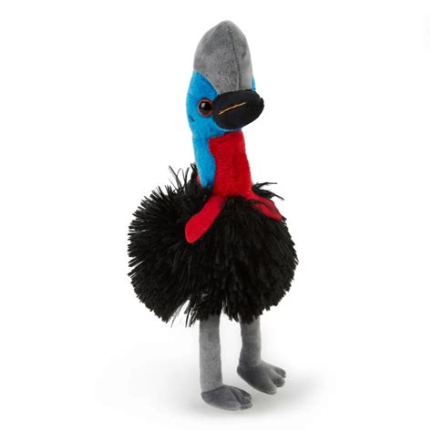 Adorable Cassowary Eco Soft Toy Plushie Made From Recycled Plastic