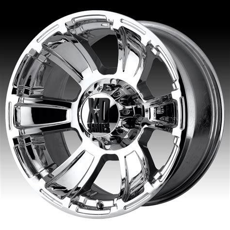 XD Series XD796 Revolver Chrome Custom Wheels Rims - XD796 / Revolver ...