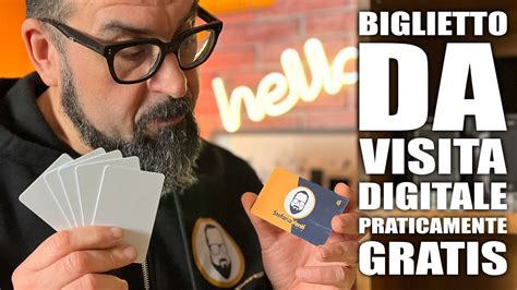 Creiamo Un Biglietto Da Visita Digitale Nfc Spendendo Pochi Centesimi Tutorial Fai Da Te Youtube