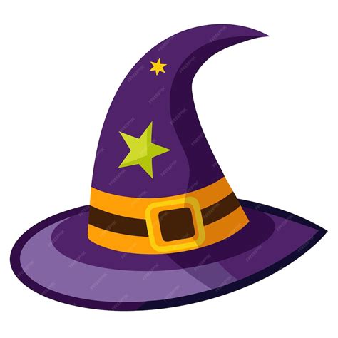 Desenho de chapéu de bruxa clipart arte vetorial e ilustração | vetor ...