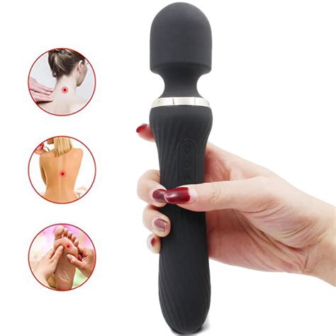 Rechargerable Vibrators Wand Massager For Women Cordless Electric