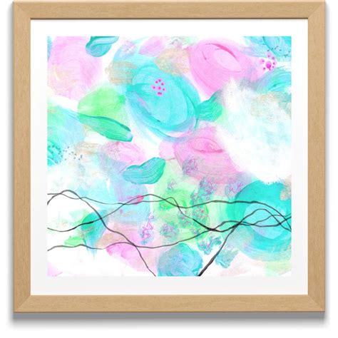 Canvas Print Harmonic Bloom Rose Petal Symphony Viki Thorbjorn Art