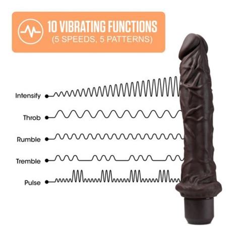 Dr Skin Dr Richard Vibrating Dildo Brown Sex Toys Popporn