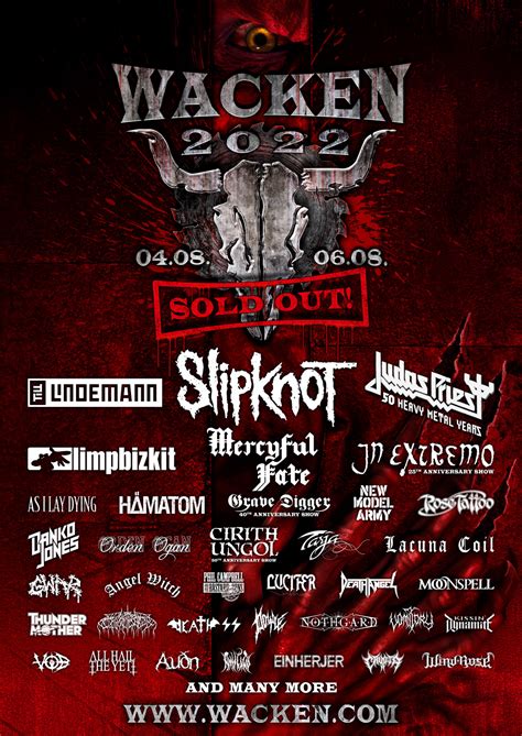 W O A 2022 Neue Bands Wacken Open Air