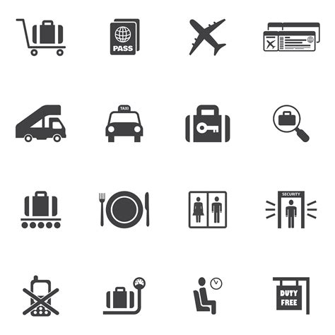 Airport Icon Vector