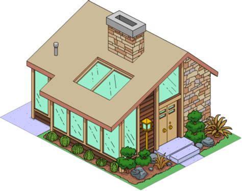 Cool Brown House The Simpsons Tapped Out Wiki Fandom Powered By Wikia