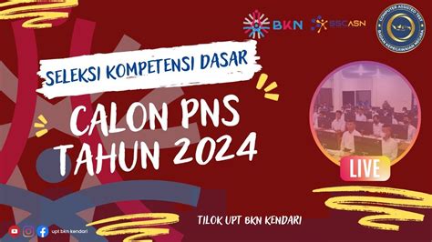 LIVE SCORE SKD CPNS TAHUN 2024 TILOK UPT BKN KENDARI SESI 2 16