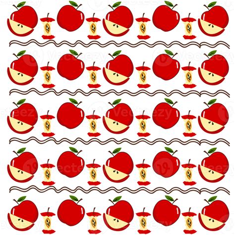 Apple Seamless Pattern 14203355 Png