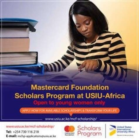 APPLY NOW 2023 Mastercard Foundation Fully Funded Scholarship At USIU